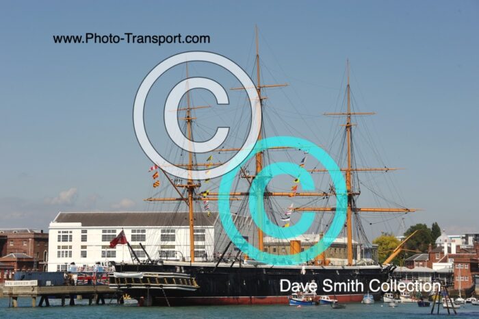 HMS WARRIOR - Preserved ex Armoured Frigate - Steam Powered now a Museum Ship