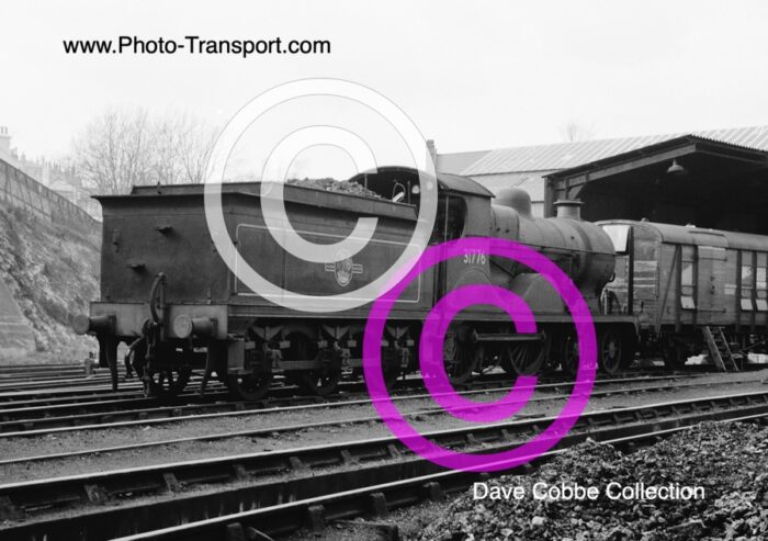 “L”Class No.31776 at Brighton Shed/ Works (75A) light engine - 4.2.1961 