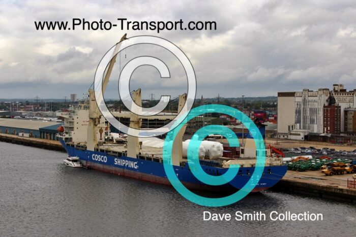 DA XIU - General Cargo - 21828/2014/China PR/ IMO 9608427 - Docked Southampton - 20.7.2019