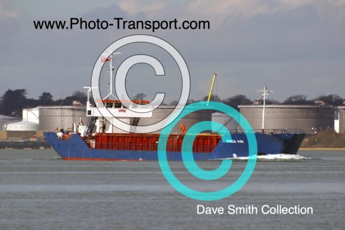 DANICA HAV - General Cargo - IMO 8401535 - Underway Southampton Water - 1.3..2010
