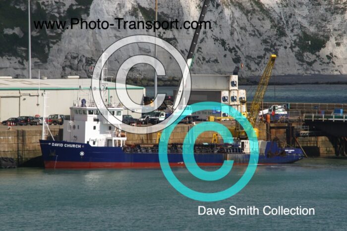 DAVID CHURCH - Grab Hopper Dredger - UK - IMO 9112193 - Docked at Dover - 7.9.2007