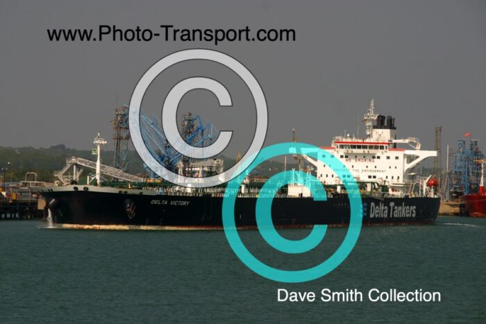 DELTA VICTORY - Crude Oil Tanker - Docked Fawley - 28.4.2011 - IMO 9288708